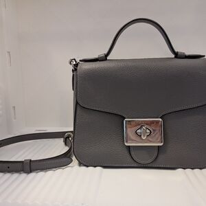Coach Cassidy Top Handle Crossbody Grey with Silver Hardware